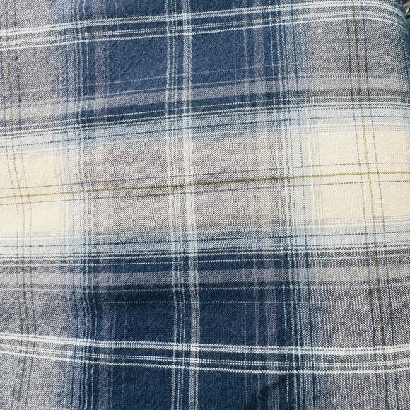 Carhartt Relaxed Fit 100% Cotton Men's Navy Plaid Shirt 2XL Fall 2018 Button-Up - Picture 5 of 12